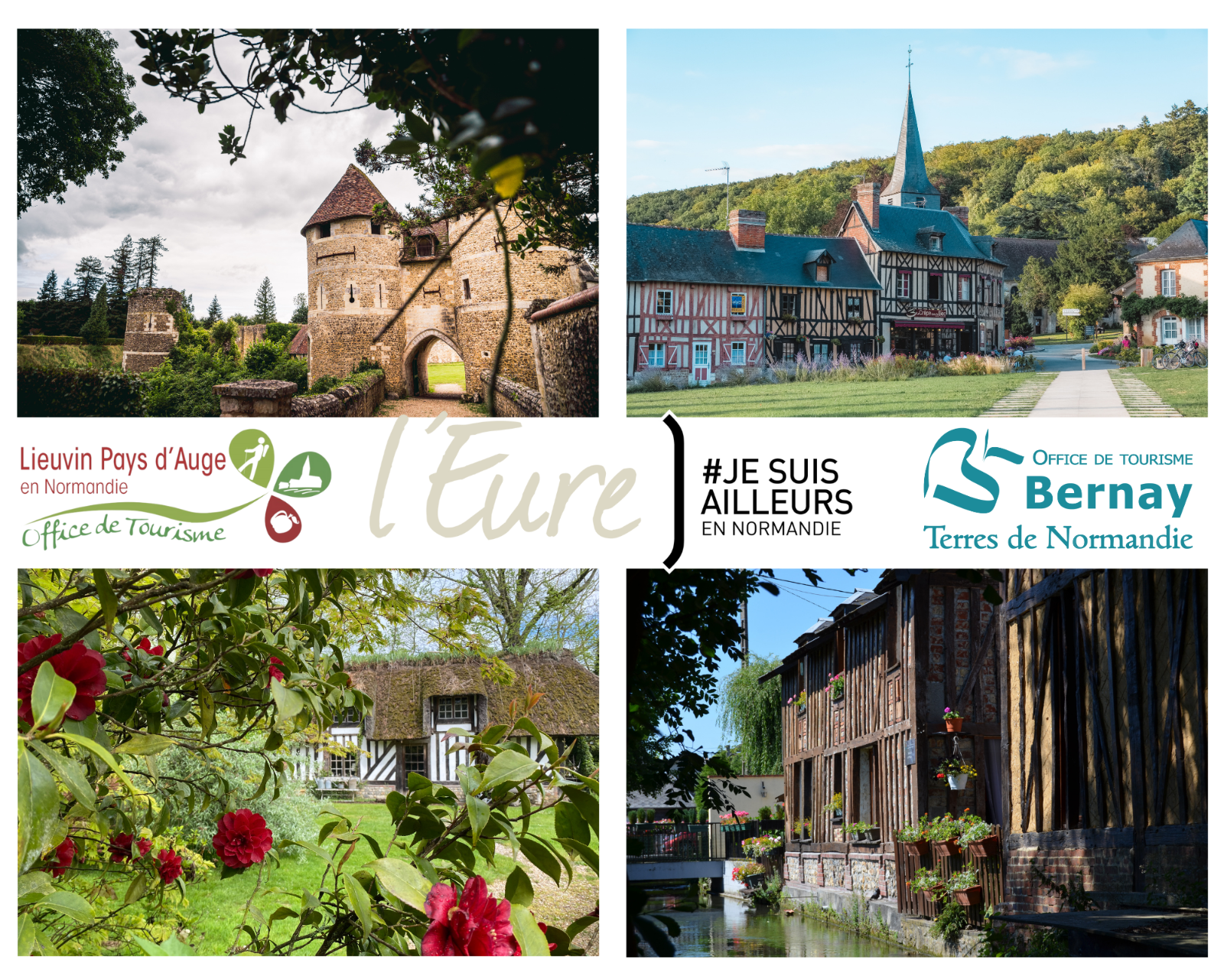 Votre prochaine destination dans l’Eure : Bernay terres de Normandie et le Lieuvin Pays d’Auge !