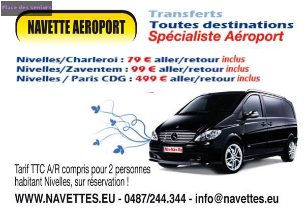 Transferts toutes destination / SPECIALISTE AEROPORTS-GARES à Nivelles